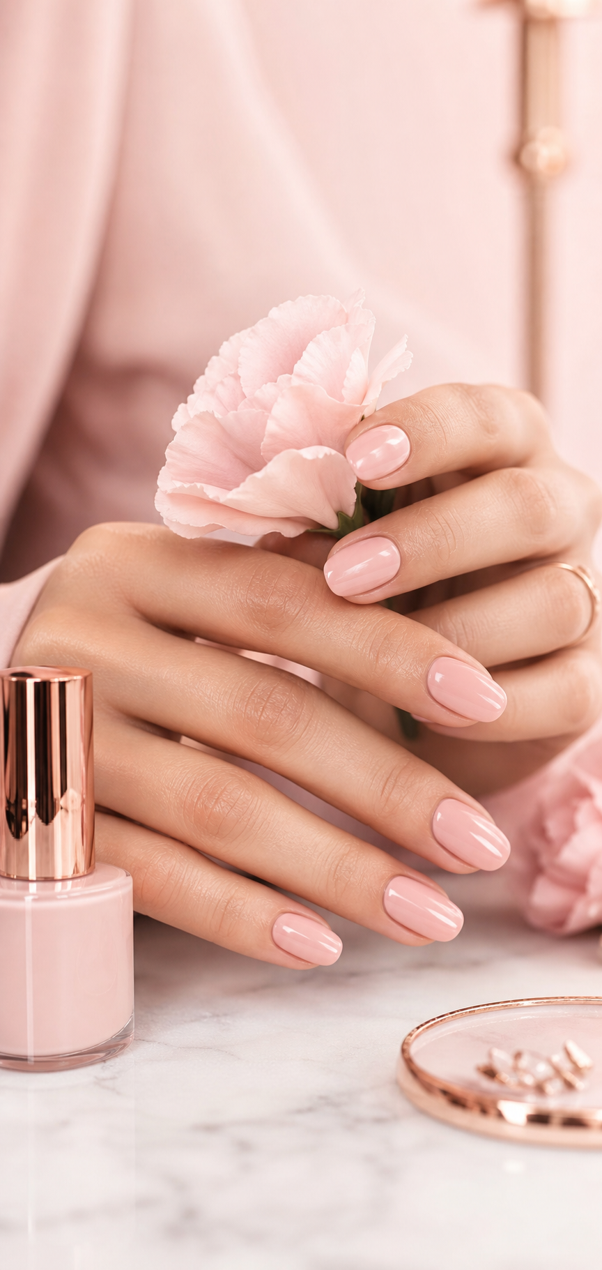 Fresh pastel nail idea