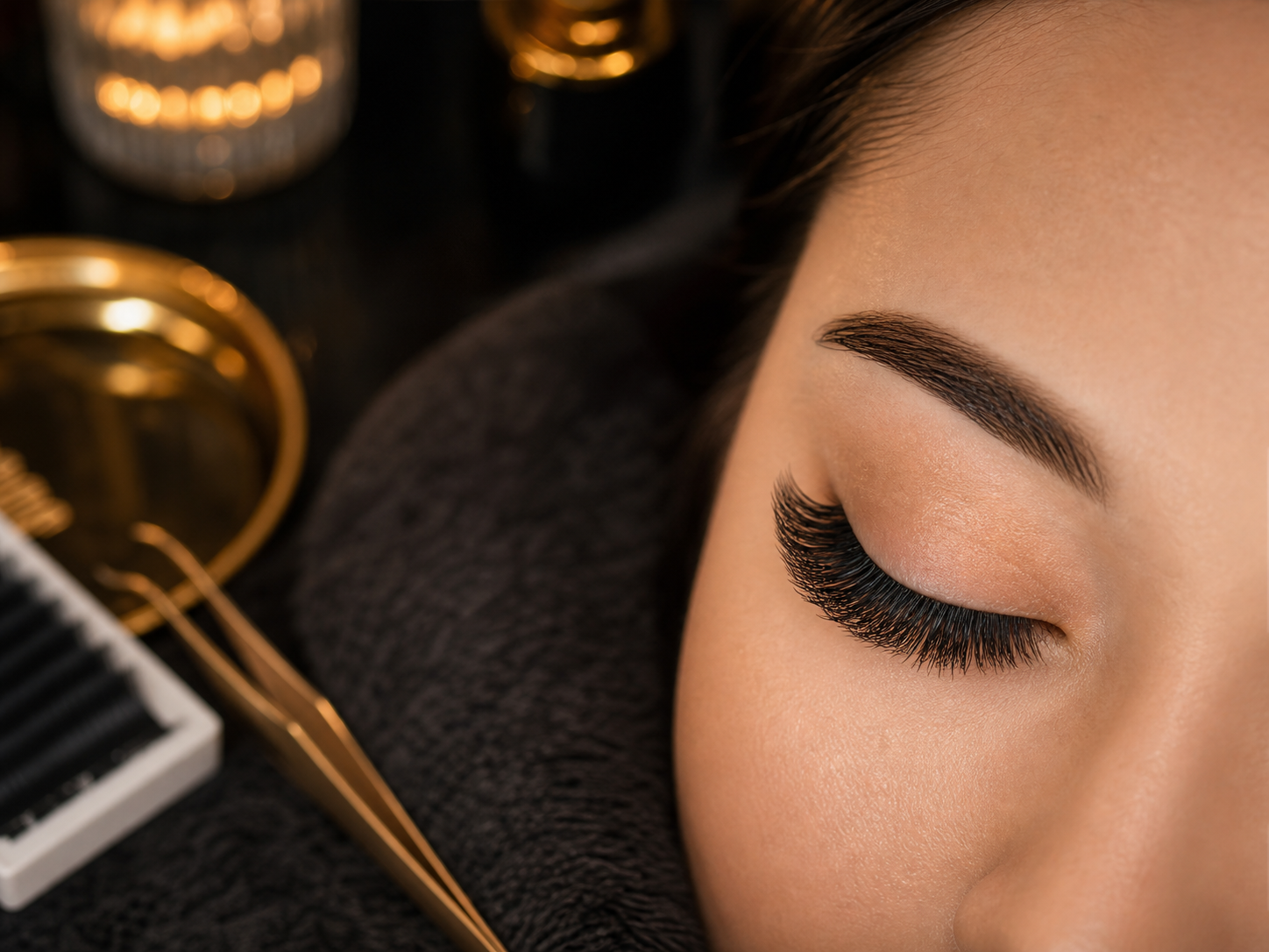 Eyelash extension service