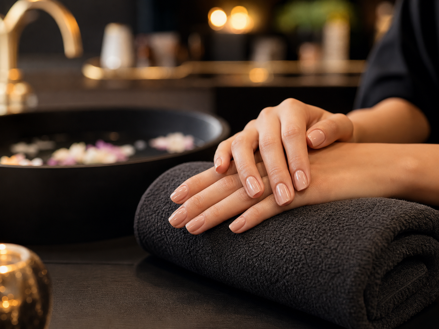 Manicure and pedicure service at BN Nails And Spa