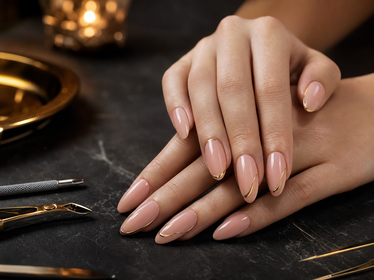 Nail enhancement set